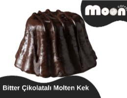 Bitter Çikolatalı Molten Kek