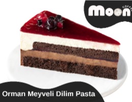 Orman Meyveli Dilim Pasta