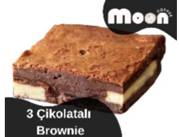 3 Çikolatalı Brownie