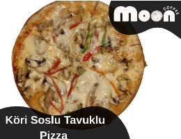Köri Soslu Tavuklu Pizza 